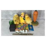 Ducks Pepper Shakers Open Salt & More