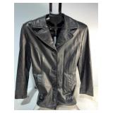 Maxima Wilson Leather Jacket Sz M