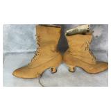 Leather Lace Up Boots G15631