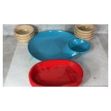 Chip & Dip Plays Baskets & Serving Bowls