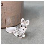 Swarovski Crystal Mini Sitting Fox 2'