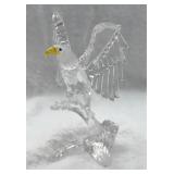 SWAROVSKI BALD EAGLE CRYSTAL #248-003 5" tall