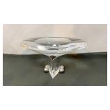 Swarovski Crystal Caviar Euclid Bowl 7' X 4'