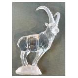 Swarovski Crystal Ibex Figurine 4' tall