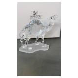 Swarovski crystal camel 6 inches wide 5 inches
