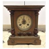 Antique Junghans Mantel Clock Wood