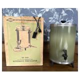 West Bend Coffee Percolator Avocado Green Kitchen