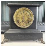 Ingraham Mantel Clock Black Case