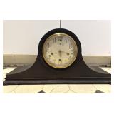 Antique 1925 New Haven Tambour Mantel Clock