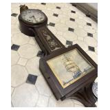 Ingraham Yankee Clipper Ship Banjo Clock