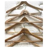 Vintage Wooden Hotel Hangers