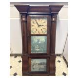 Ohio Scene Column & Splat Clock