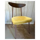 MCM Viko Baumritter Chair w/ Curved Wood Backrest