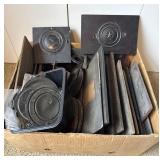 Mantel Clock Back Panel Wood Door Cover Parts