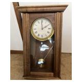 Wood Wall Clock For Repair Parts Pendulum
