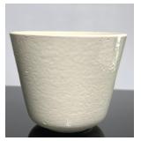 Hull Mid Century Dimpled Pottery Vase Signed