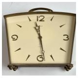 MCM Semca Wind Up Desk Clock w/ Flared Design