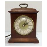 Sessions Wood Small Mantle Clock Electric