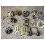 Clock Parts Movements Gears Vintage