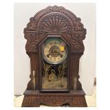 Antique Sessions Gingerbread Clock Weather