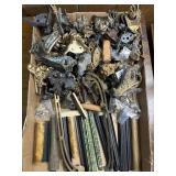 Vintage Clock Corner Feet Ornaments Columns Parts