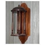 Oil Lamp Wall Holder Mounted Wood Display