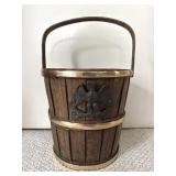 Wooden Eagle Basket Vintage
