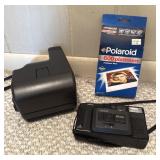 Polaroid Camera w/ Film & Kodak VR35