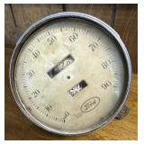 1930s Ford Delco Speedometer Vintage Gauge