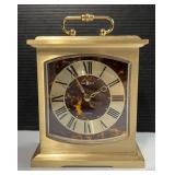 Howard Miller Brass Carriage Style Alarm Clock