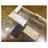 Vintage Measuring Tools & Advertising Rulers