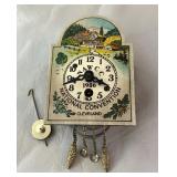 NAWCC National Convention Mini Cuckoo Clock 1986