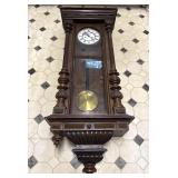 Vienna Regulator 4 Ft. Wall Clock For Repair
