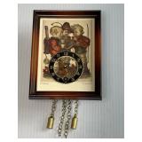 Ars Sacra Hummel Miniature Wall Clock