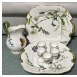 Minton Butterfly & Dragonfly Pattern Egg Cups