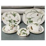 Minton Butterfly & Dragonfly Domed Bowls Platters