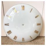 Glass Clock Dial Convex Roman Face Lens