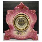Mercedes 1920's Porcelain Clock Small Mantle