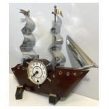 Alaron Ship Repair Clock Clipper Mantel Parts
