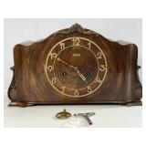 Junghans Art Deco German Mechanical Mantle Clock