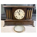 Gilbert Mantel Clock Wood Case