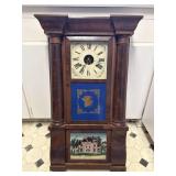 Antique John Birge Triple Decker Clock