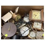 Alarm Clock Parts & Repair Electric Wind Alarm Lot