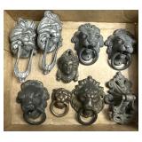 Lion's Head Clock Ornaments & Other Accents