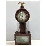 Waterbury Banjo Mechanical Mantle Clock