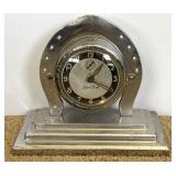 1930s Lux Good Luck Repair Clock Horseshoe Deco