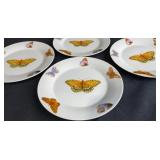 Trisa Butterfly Dessert Plates