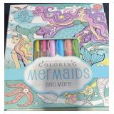 Kaleidoscope Mermaids Coloring Kit
