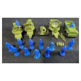 Plastic Army Men & Vehicles Lot!