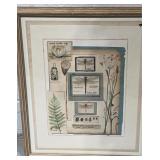 Nishan Ameen Botanical Dragonfly Print